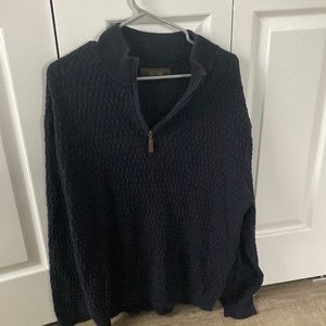 NWOT Mens 1/4 Zip Sweater
